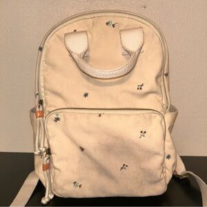 Universal Thread Cream Backpack with Embroidered Accents